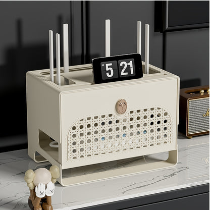Multi-Functional Wire Organizer Box – Stylish, Clutter-Free Cable Management