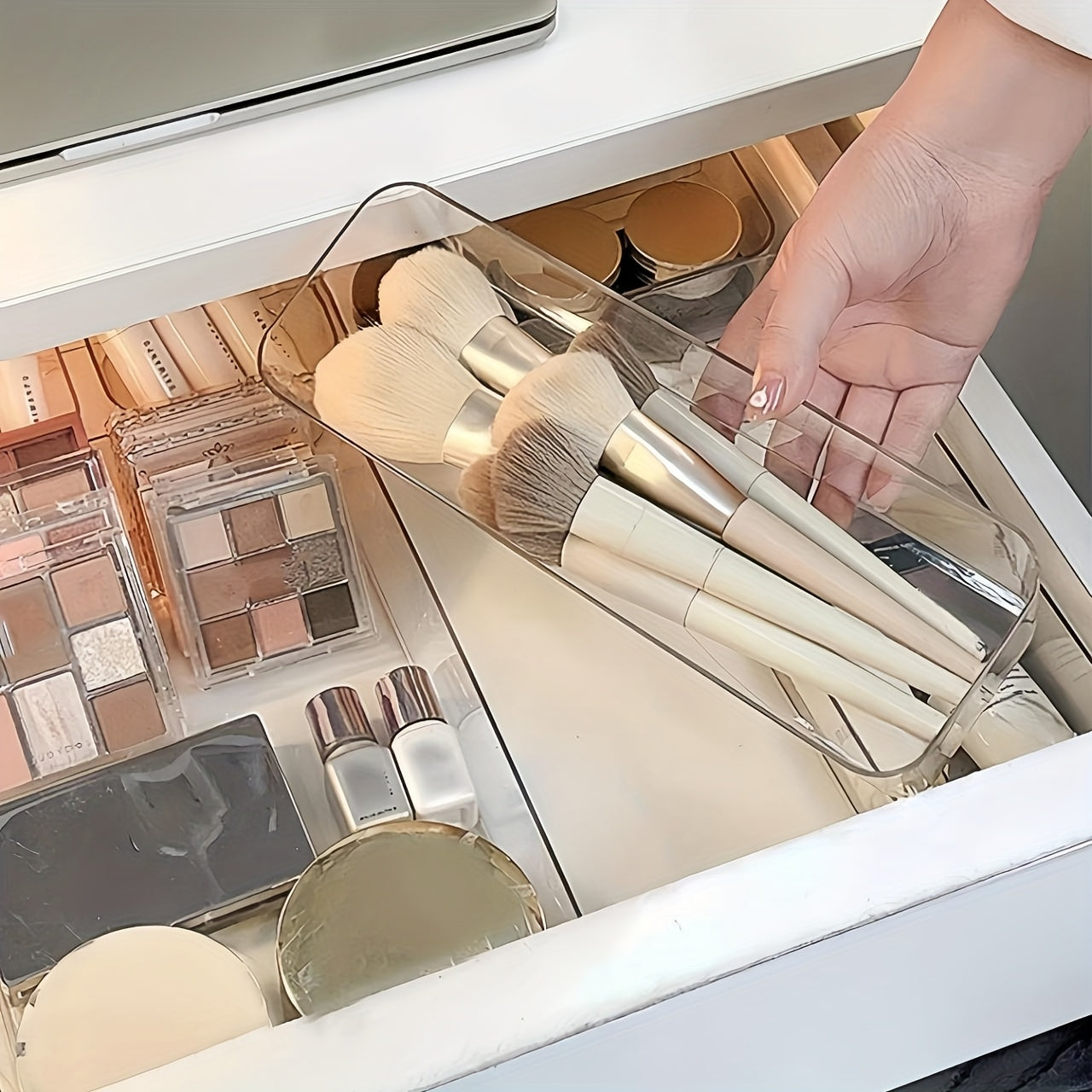 Multi-Drawer Plastic Desktop Organizer – Perfect for Keeping Your Drawers Organized!