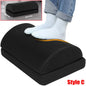 Adjustable Memory Foam Foot Rest – Ergonomic Under-Desk Support for Work, Home & Travel