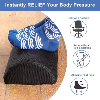 Ergonomic Under-Desk Foot Rest – Ultimate Comfort & Posture Support