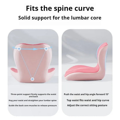 Orthopedic Memory Foam Seat Cushion – Ergonomic "L" Shape for Pain Relief & Comfort