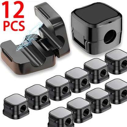 Magnetic Cable Organizer – Tidy Up Your Desk with Adjustable Cord Management