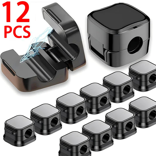 Magnetic Cable Organizer – Tidy Up Your Desk with Adjustable Cord Management