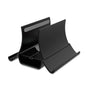 Adjustable Vertical Laptop Stand. 3-in-1 Space-Saving Holder for Laptops, Tablets & Phones