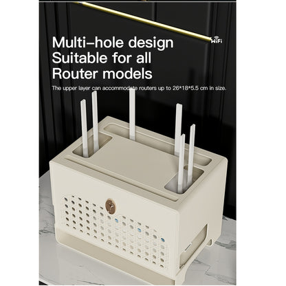 Multi-Functional Wire Organizer Box – Stylish, Clutter-Free Cable Management